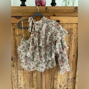 Zara Floral Top